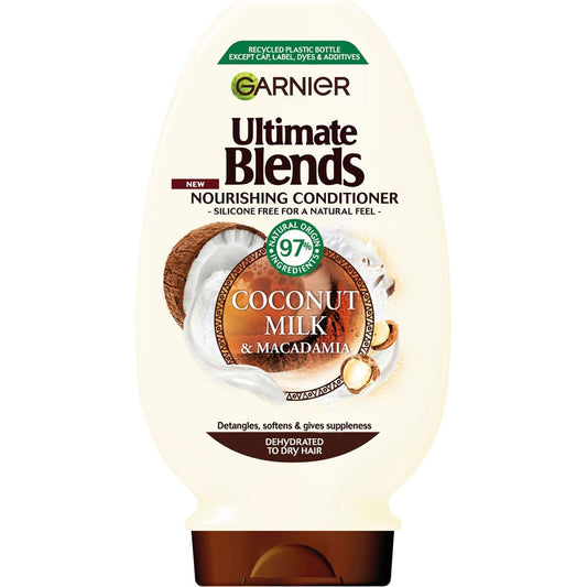 Garnier Ultimate Blends Coconut Milk for Dry, Dehydrated Hair Conditioner - 400ml