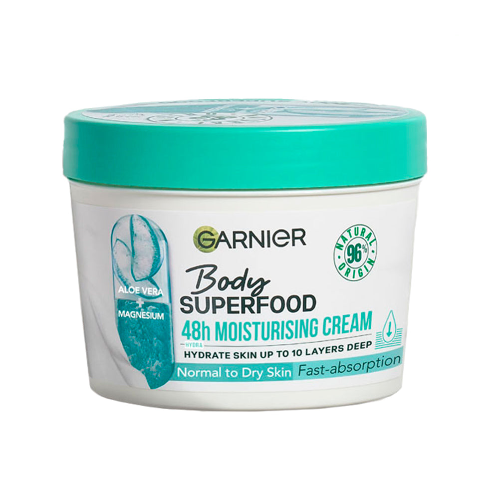 Garnier Body Superfood Moisturising and Soothing Body Cream with Aloe Vera - 380ml