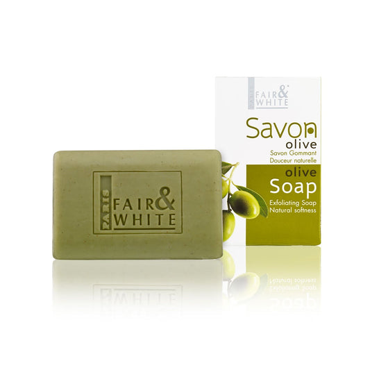 Fair & White Exfoliating Olive Oil Soap- 200g