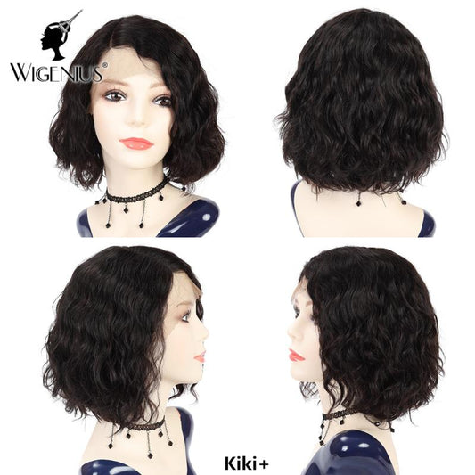Wignus 100% Unprocessed Brazilian Swiss Lace Parting Wig - Kiki +