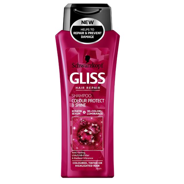Schwarzkopf Gliss Hair Repair Colour Protect & Shine Shampoo - 250ml