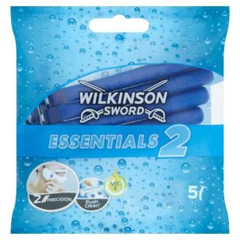 Wilkinson Sword Essentials 2 Men's Disposable Razors x 5