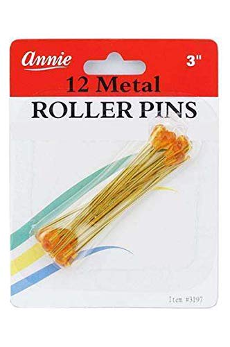 Annie 12 Metal Roller Pins