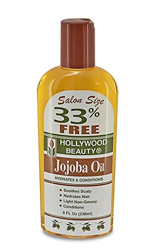 Salon Size 33% Free Hollywood Beauty Jojoba Oil Hydrates Conditions