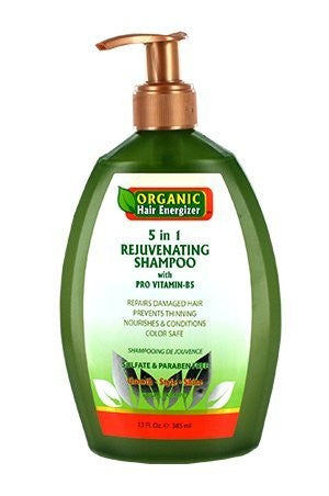 Organic Hair Energizer 5 In 1 Rejuvenating Shampoo 13 Oz