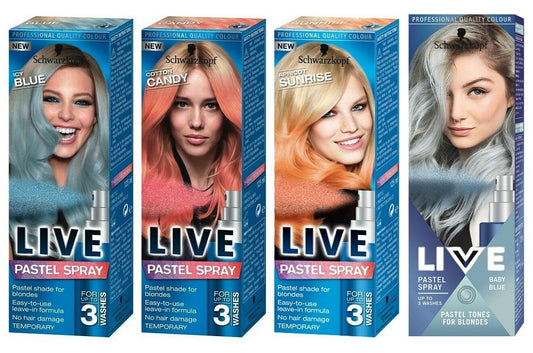Schwarzkopf LIVE Temporaryy Pastel Hair Spray Color