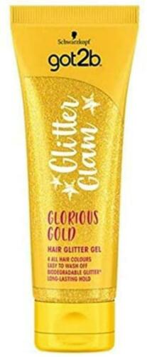 Schwarzkopf GOT2B Glitter Glam Glorious Gold Hair Glitter Gel - 50ml