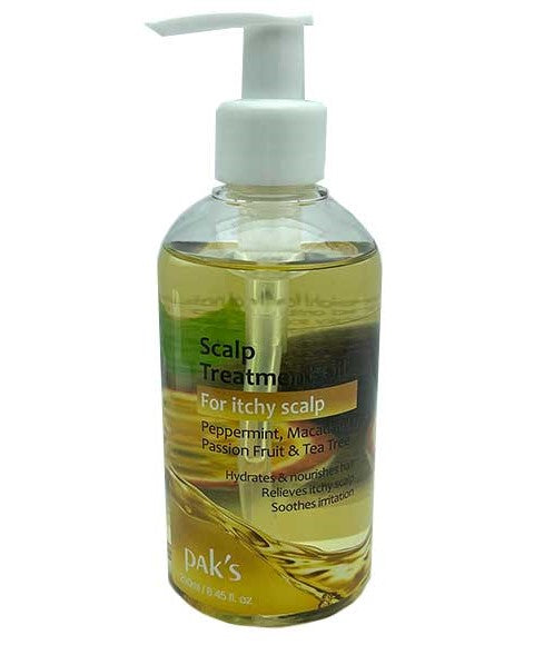 Paks's Scalp Treatment Oil For Itchy Scalp - 250ml