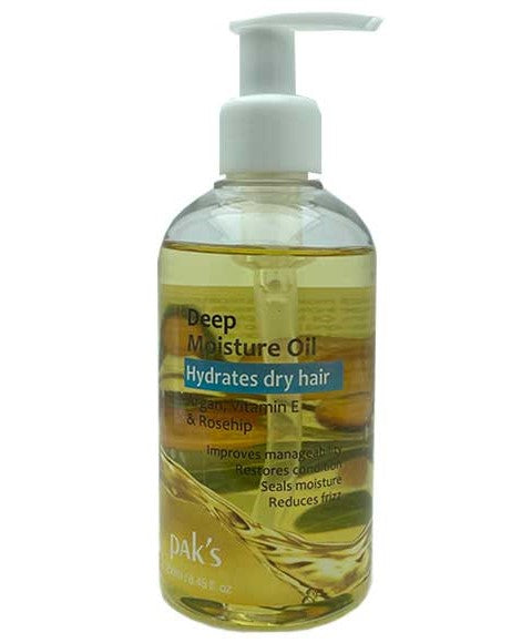 Pak's Deep Moisture Oil Hydrates Dry Hair - 250ml