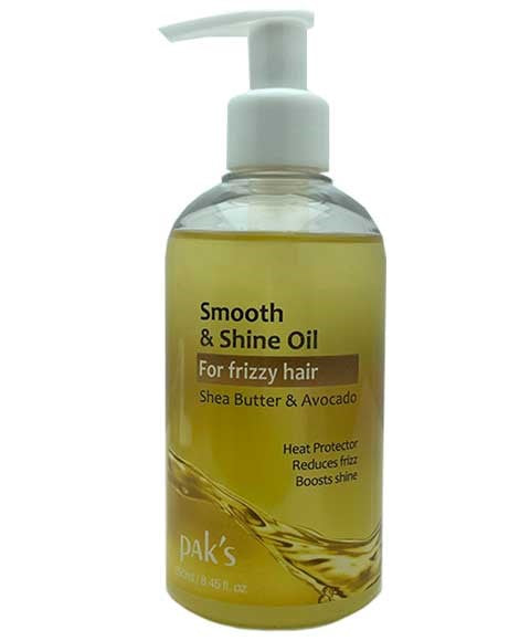 Pak's Smooth And Shine Oil For Frizzy Hair - 250ml