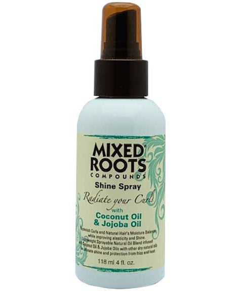 Mixed Roots Compounds Shine Spray With Coconut Oil And Jojoba Oil - 118ml