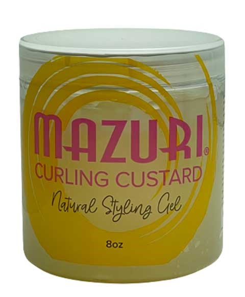 Mazuri Curling Custard Natural Styling Gel - 8oz