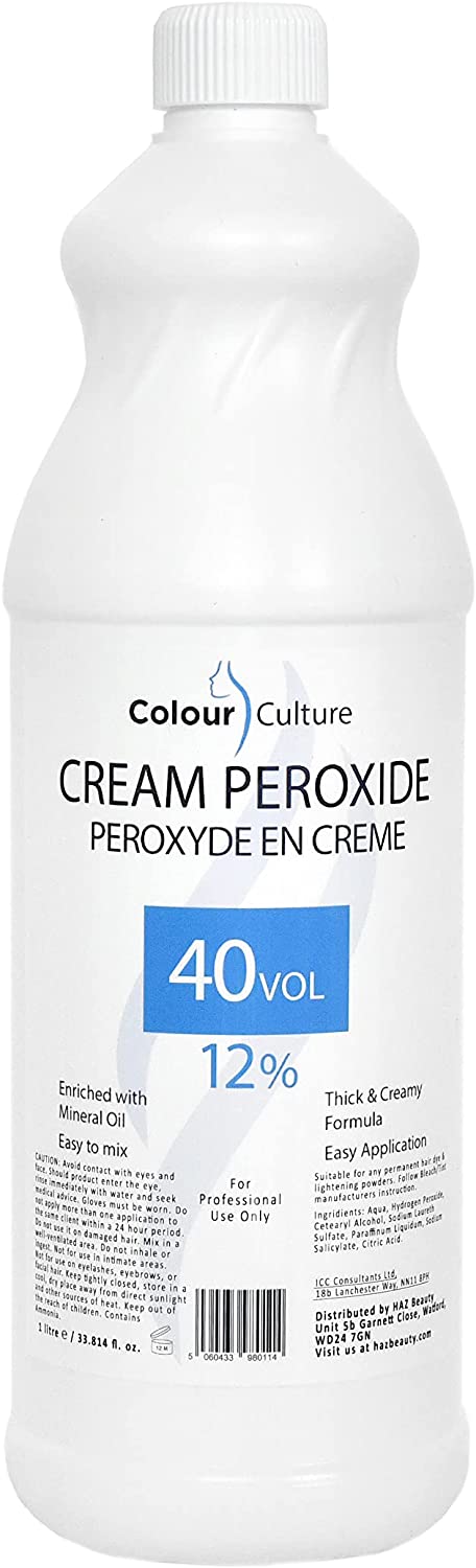 Colour Culture: Cream Peroxide 12% 40 VOL