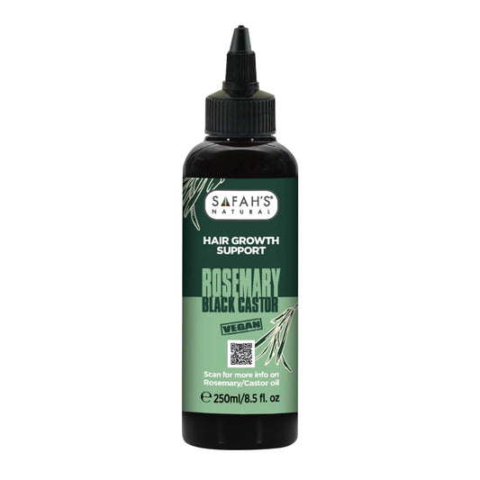 Safahs Natural Rosemary With Natural Jamaican Castor Oil