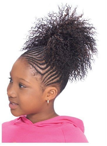 Model Model Glance Kid's Synthetic Hair Drawstring Ponytail - Chloe