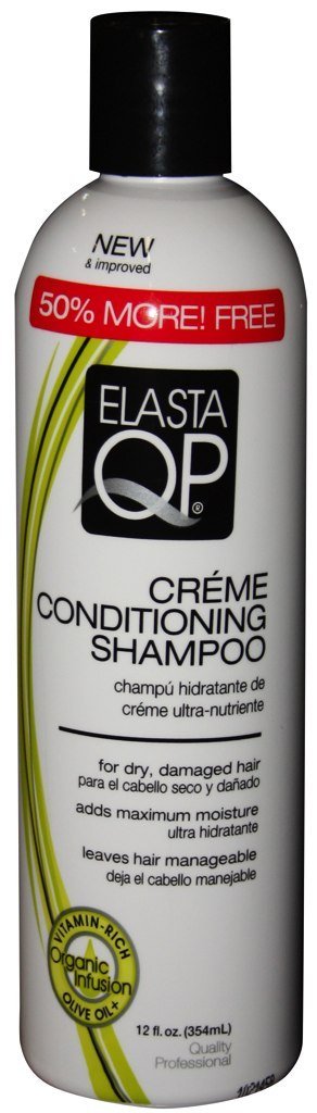 Elasta Qp Creme Conditioning Shampoo for Dry Damaged Hair 360 ml