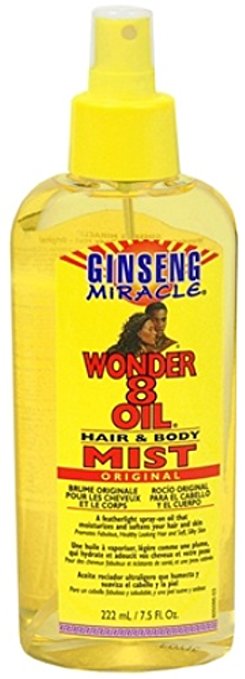 Ginseng Miracle Wonder 8 Oil Hair & Body Mist, 7.5 oz