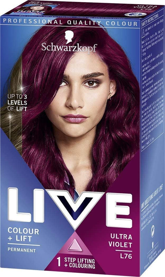 Schwarzkopf Live Permanent Colour + Lift Hair Dyes