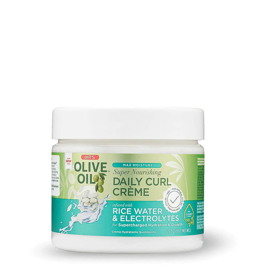 Organic Root Stimulator Olive Oil Max Moisture Super Nourishing Daily Curl Creme - 8.0oz