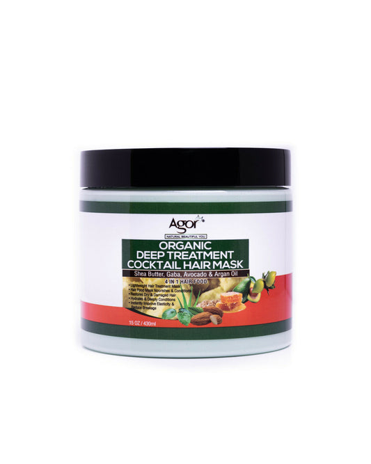 Agor Organic Deep Treatment Cocktail Hair Mask - 430g