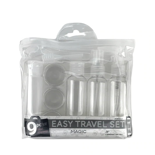 Magic Collection 9pcs Easy Travel Empty Container Set