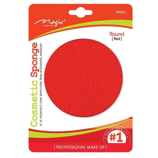Magic Collection Red Circular Sponge #9041