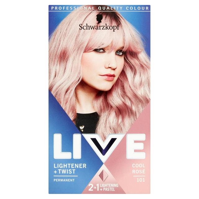 Schwarzkopf Live Permanent Lightener + Twist Hair Dyes