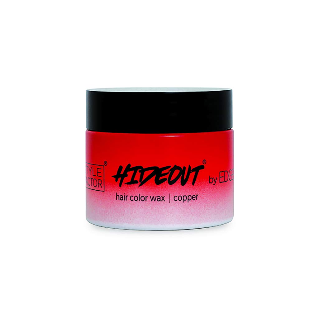 Style Factor Hideout By Edge Booster Wigout Hair Color Wax Cooper & Bro 5.4Oz