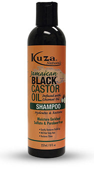 Kuza Jamaican Black Castor Oil Shampoo Infused w/ Coconut Oil 8 oz