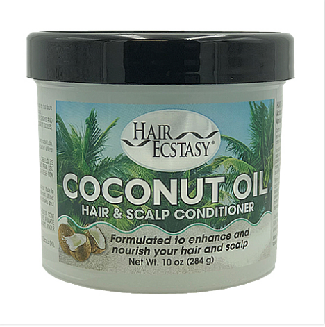 Hair Ecstasy Coconut Oil Hair & Scalp Conditioner - 10oz