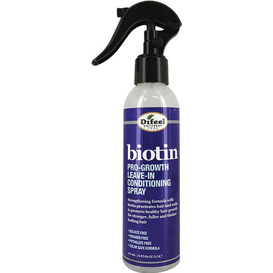 Difeel Pro-Growth Biotin Leave-In Conditioning Spray - 6 Oz