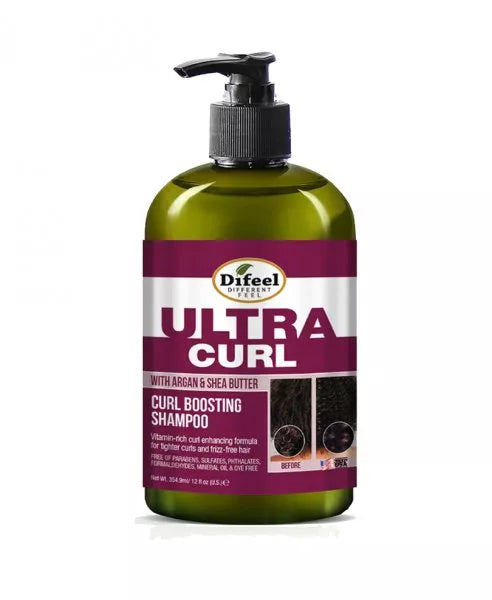 Difeel Ultra Curl Boosting Hair Shampoo - 354.9ml
