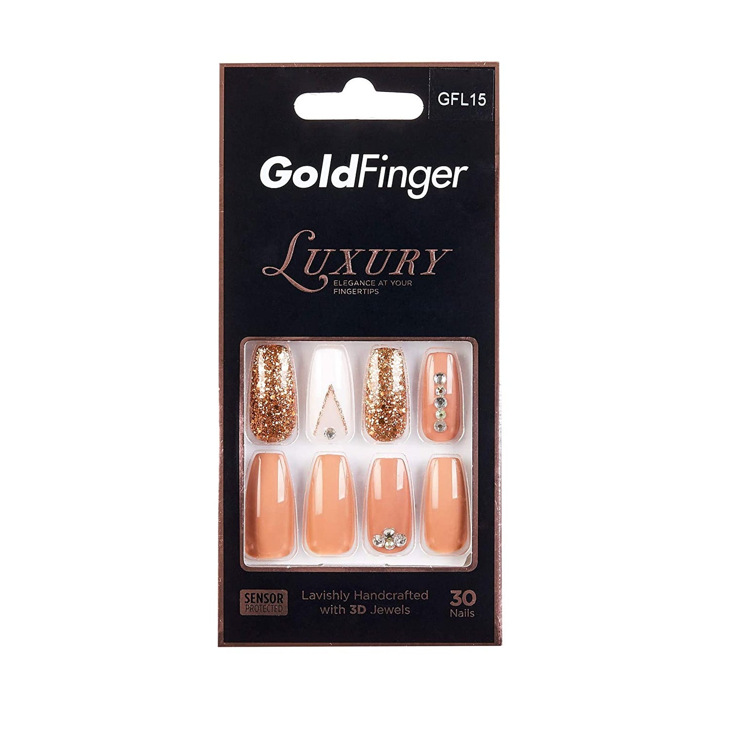 KISS GoldFinger Luxury Nails GFL15
