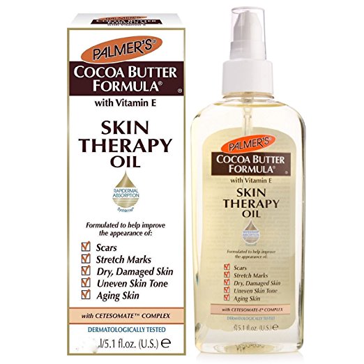 Palmers Cocoa Butter Skin Therapy Oil Pump 5.1 Ounce (150ml)