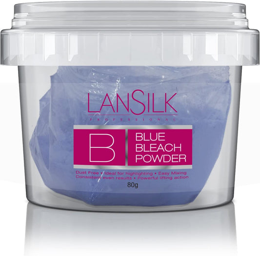 Lansilk Professional Blue Bleach Powder - 80g