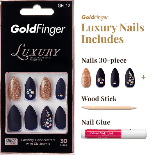 KISS GoldFinger Luxury Nails GFL12