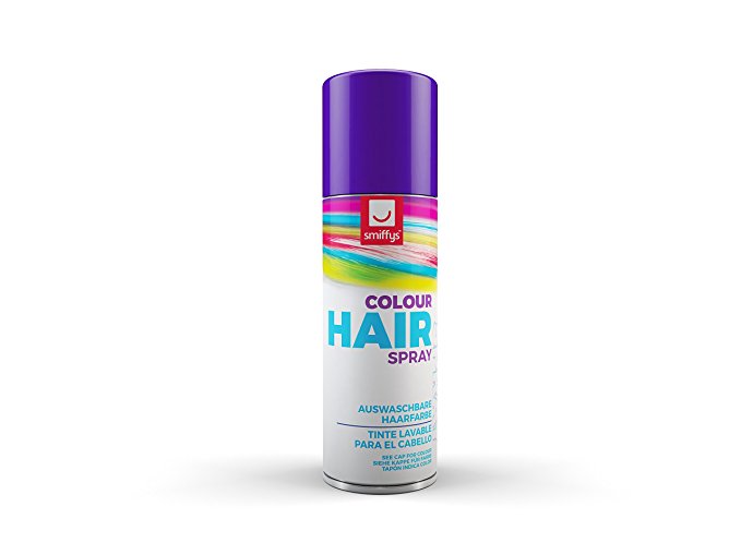 Smiffys Purple Hair Colour Spray - 125ml