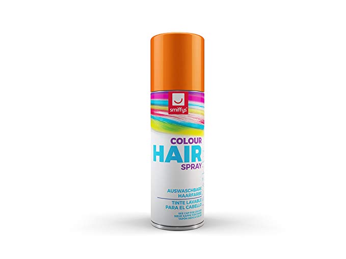 Smiffys Orange Hair Colour Spray - 125ml