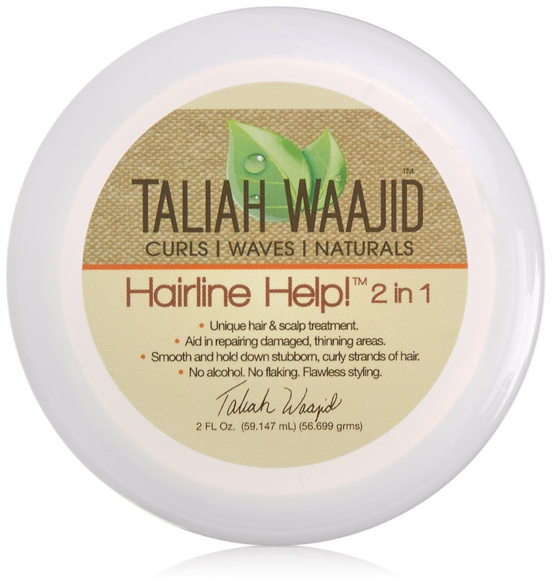 Taliah Waajid Curls, Waves and Naturals Hairline Help 2 In 1 Hair Care, 60 ml