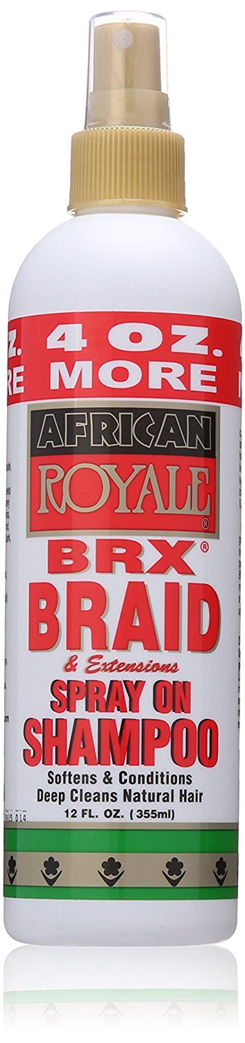 African Royale Brx Braid Shampoo Bonus 355 ml
