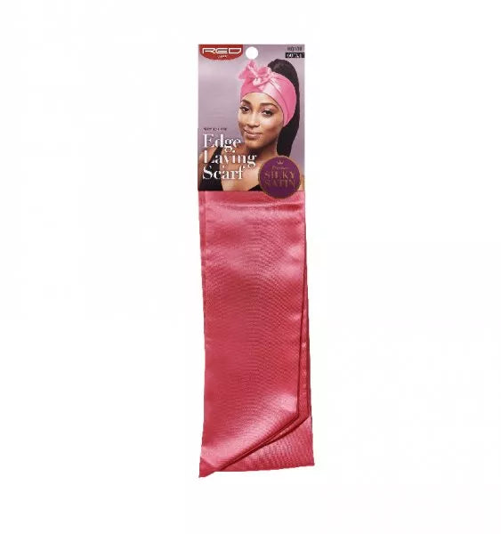Red by Kiss Edge Laying Scarf Wrap For Hair Edge Silky Satin Scarf