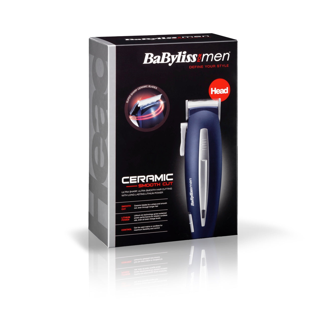 BaByliss for Men Ceramic Smooth Cut Hair Clipper 