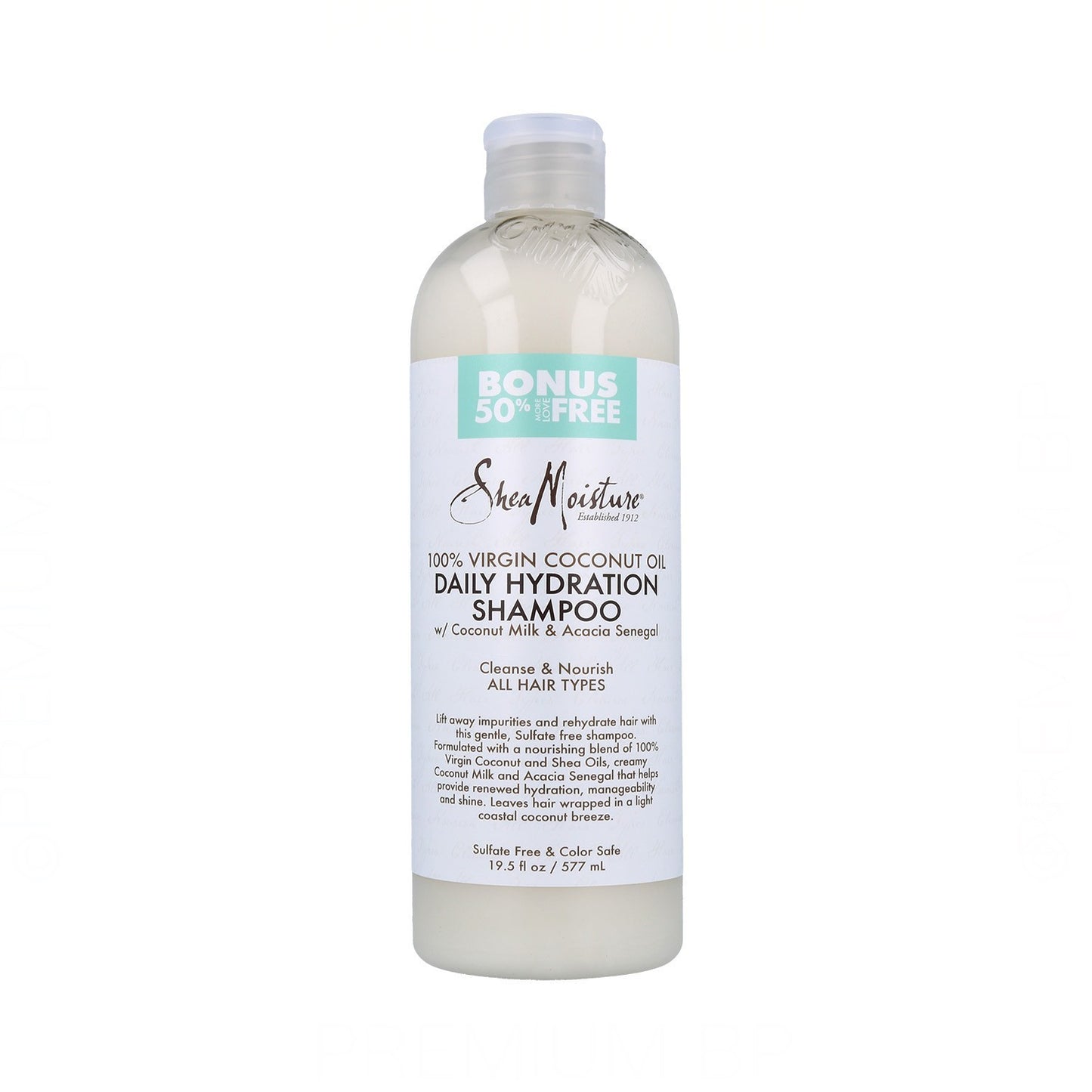 Shea Moisture 100% Virgin Coconut Oil Daily Hydration Shampoo- 577ml