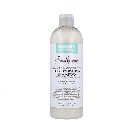 Shea Moisture 100% Virgin Coconut Oil Daily Hydration Shampoo- 577ml