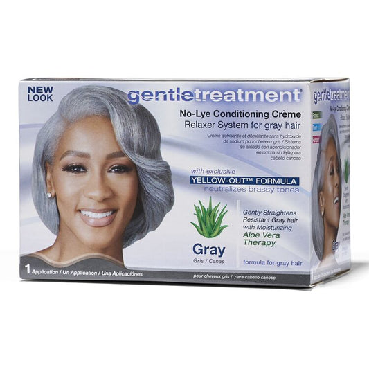 Gentle Treatment No-Lye Conditioning Creme Relaxer for Gray Hair