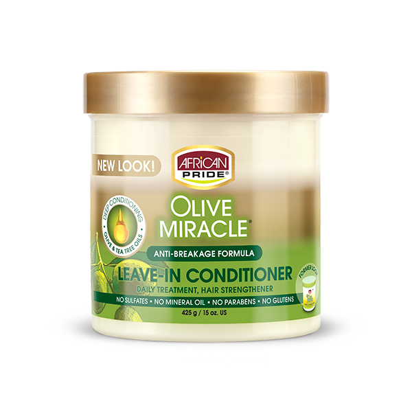 African Pride Olive Miracle Leave-In Conditioner- 425G