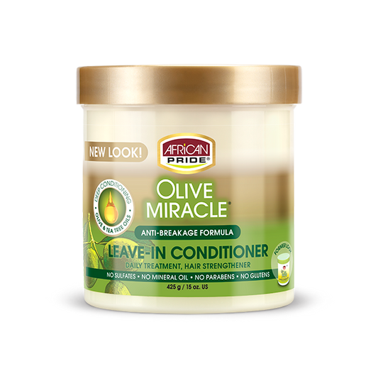 African Pride Olive Miracle Leave-In Conditioner- 425G