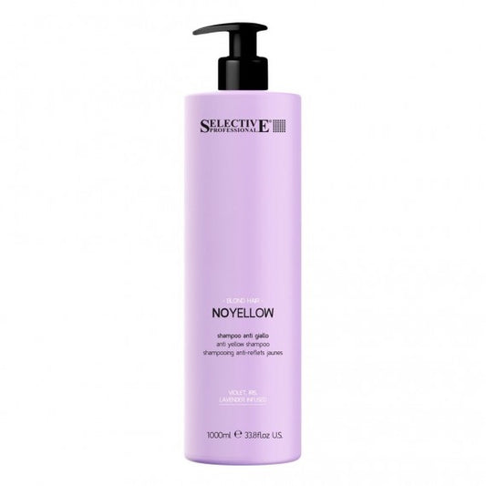 Selective Professional Blond Hair Noyellow Shampoo 1000ml - Anti yellow shampoo