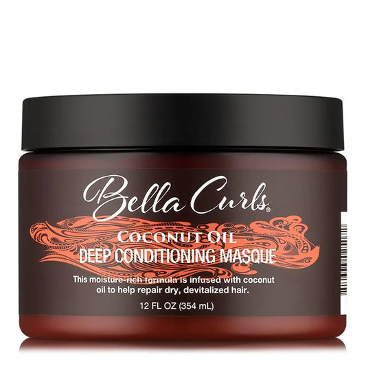Bella Curls Coconut Oil Deep Conditioning Masque - 12oz