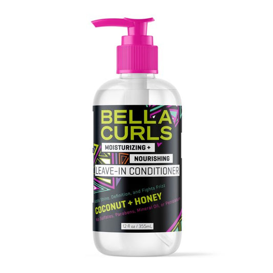 Bella Curls Moisturizing + Nourishing Leave-In Conditioner - 12oz